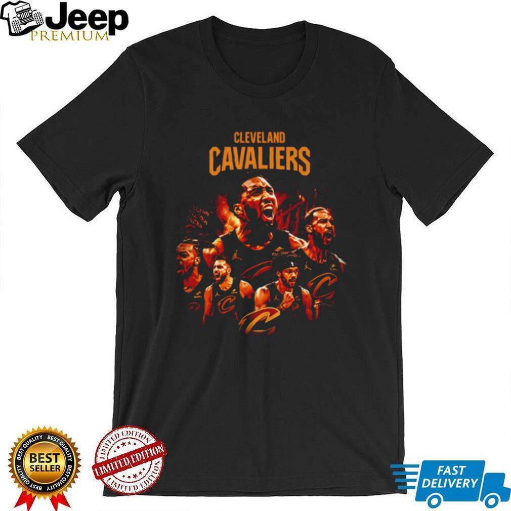 Cleveland Cavaliers Basketball Team Graphic Multi Player T Shirt