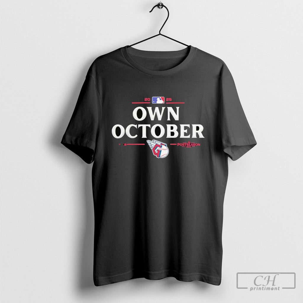 Cleveland Guardians 2025 Mlb Postseason Own October Shirt Sweater