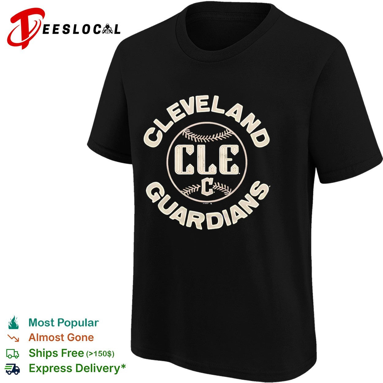 Cleveland Guardians Baseball logo MLB Professional League shirt