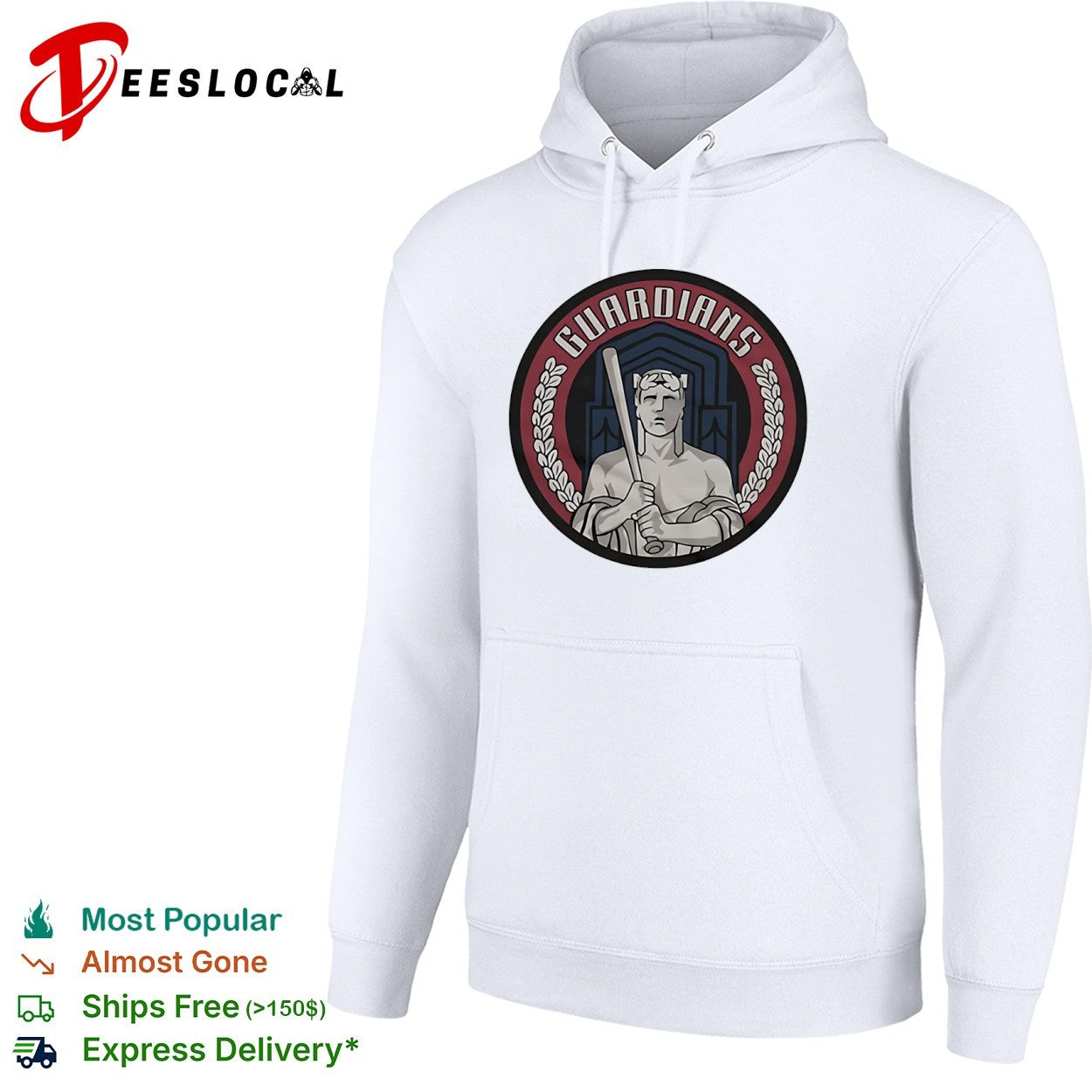 Cleveland Guardians baseball statue emblem shirt