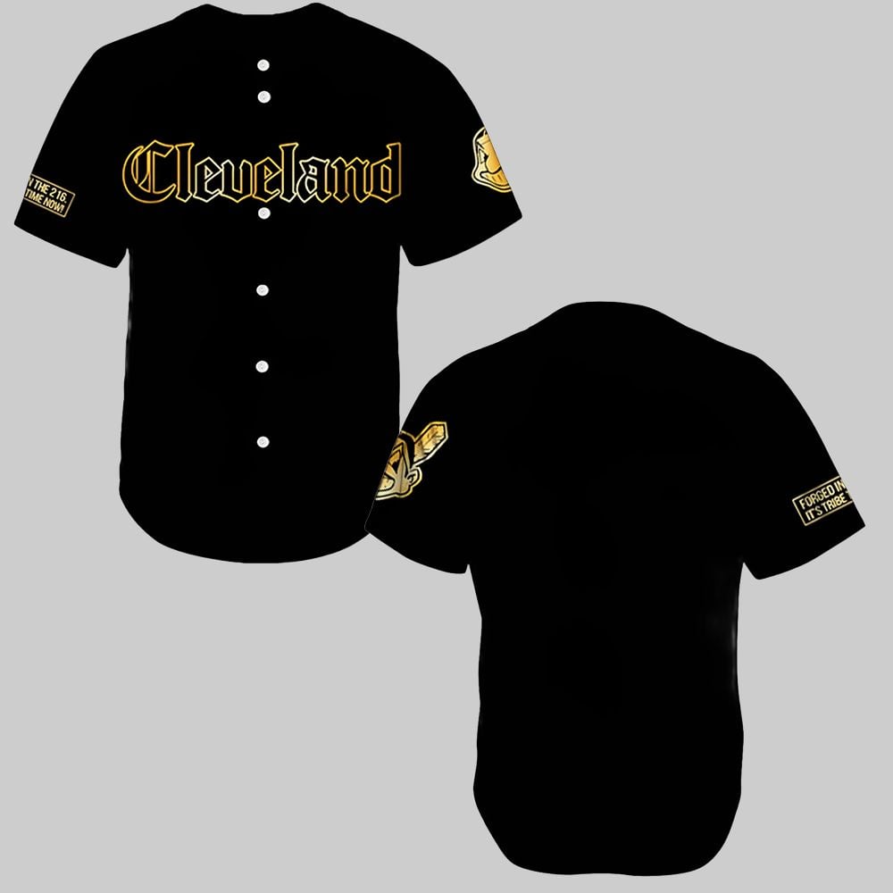 Cleveland Indians Gold Gothic 2025 Jersey - Grishko.com T-Shirts, Hoodie, Sweatshirt | WearSparks.com (Image 1)