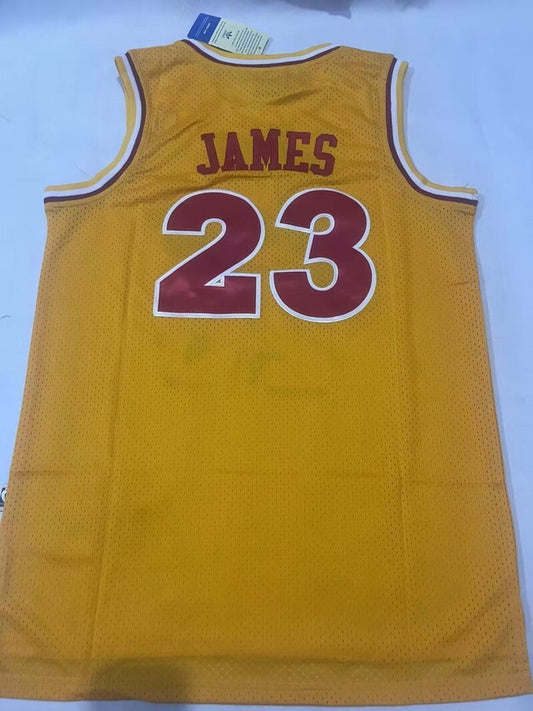 Cleveland Cavaliers Cavaliers Team 23 # Yellow Style 1