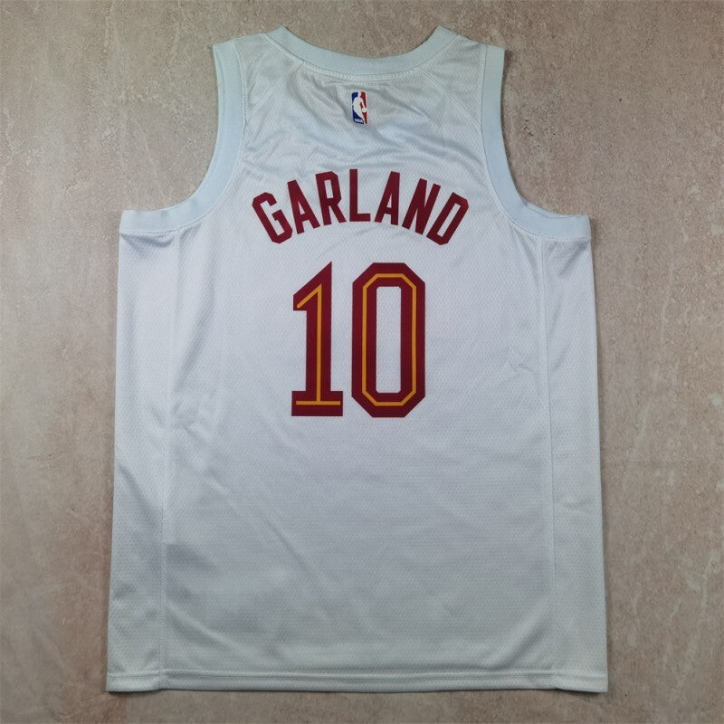 Cleveland Cavaliers #10 Darius Garland Hot Press Cavaliers Style 5