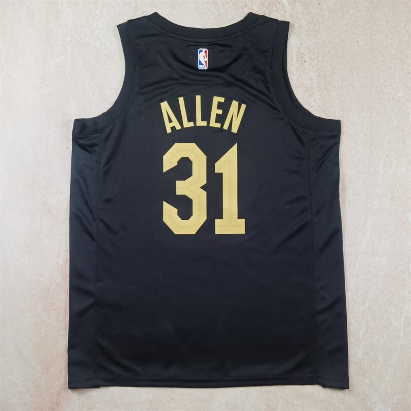 Cleveland Cavaliers #31 Jarrett Allen Hot Press Cavaliers Style 2