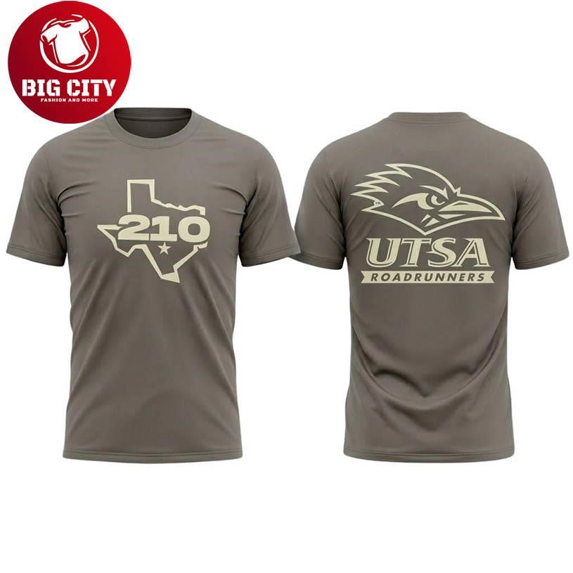 Coach Jeff Traylor 210 UTSA Roadrunners Two Sided Shirt
