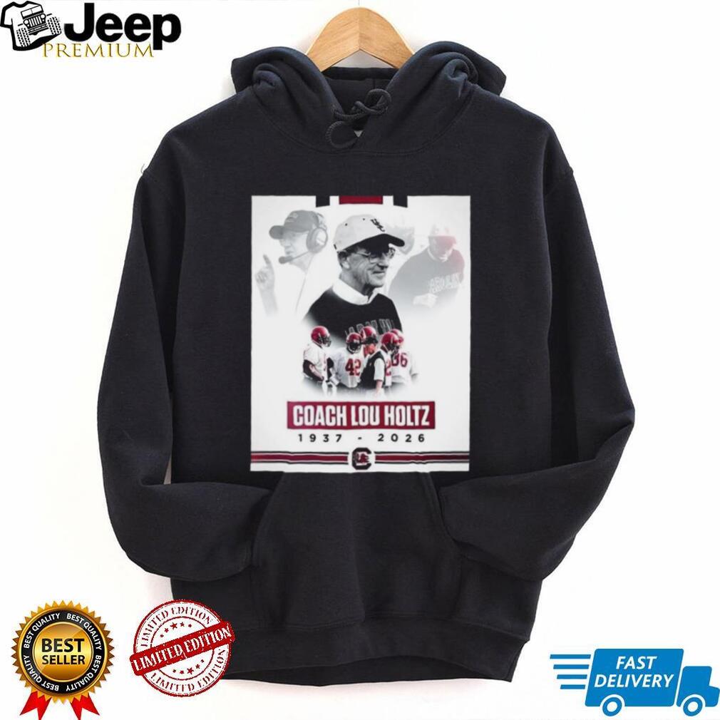 Coach Lou Holtz Tribute 1937 2026 Memorial South Carolina T Shirt