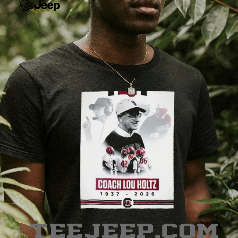 Coach Lou Holtz Tribute 1937 2026 Memorial South Carolina T Shirt