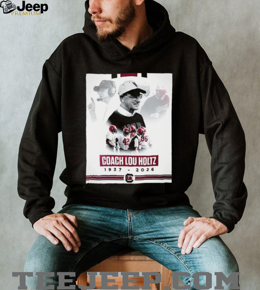 Coach Lou Holtz Tribute 1937 2026 Memorial South Carolina T Shirt