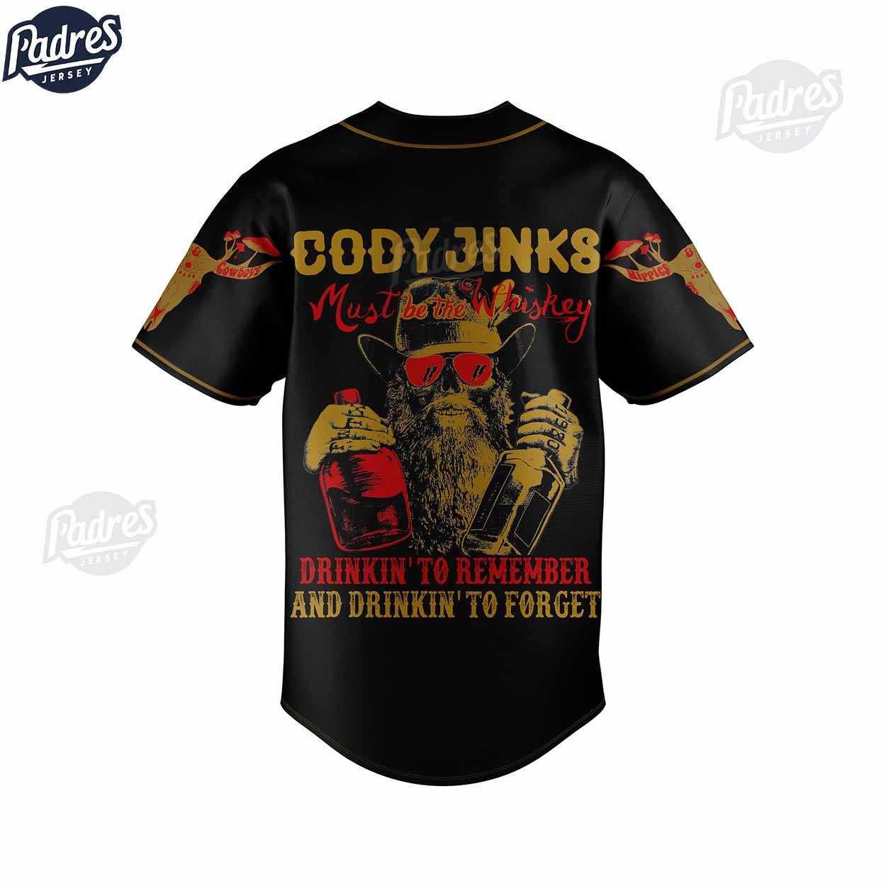 Cody Jinks Singer Baseball Jersey Shirt (Image 3)