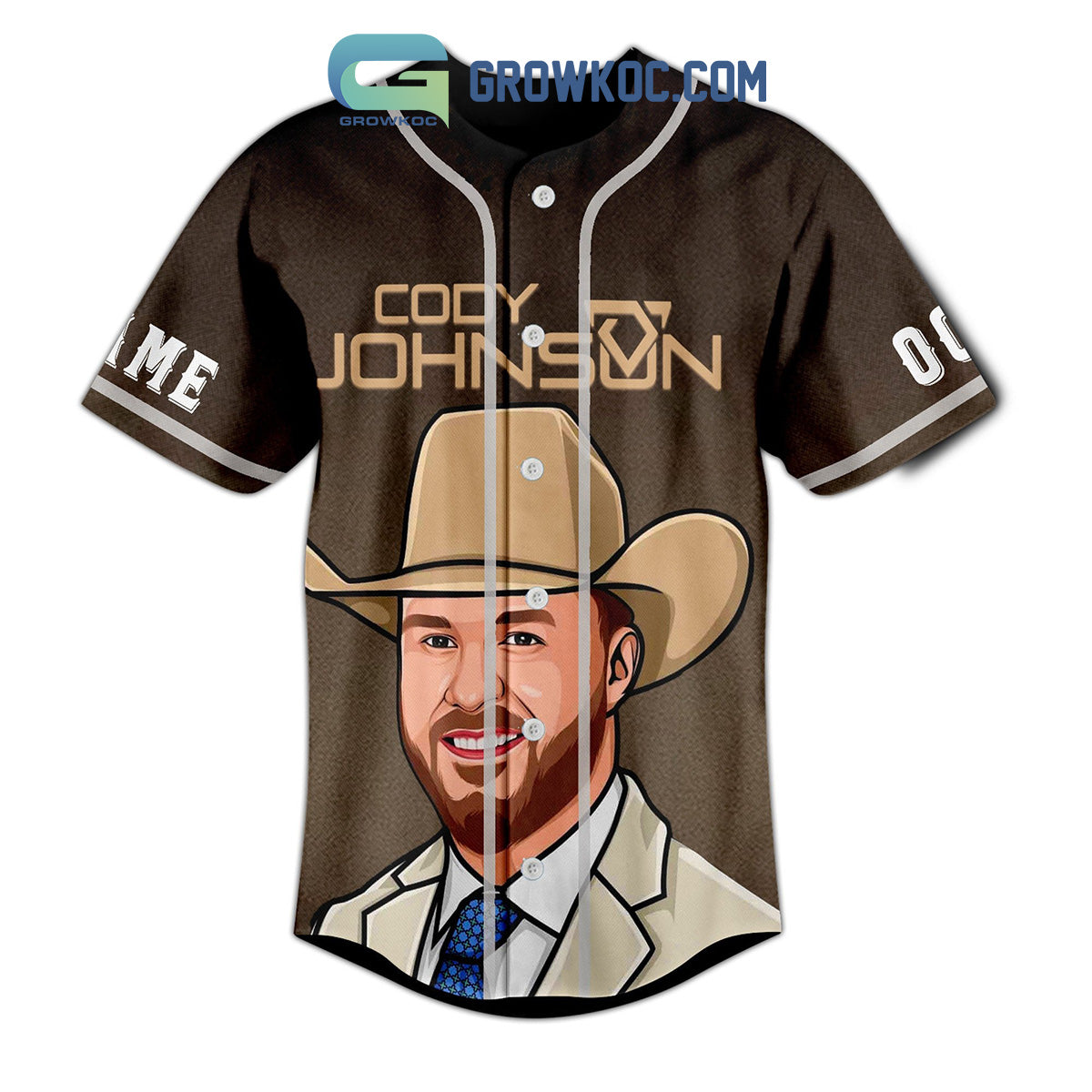Cody Johnson The Leather Tour Personalized Baseball Jersey