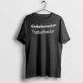 Colaborador Trabalhador White Text Black Background Youth Tshirts Sweater
