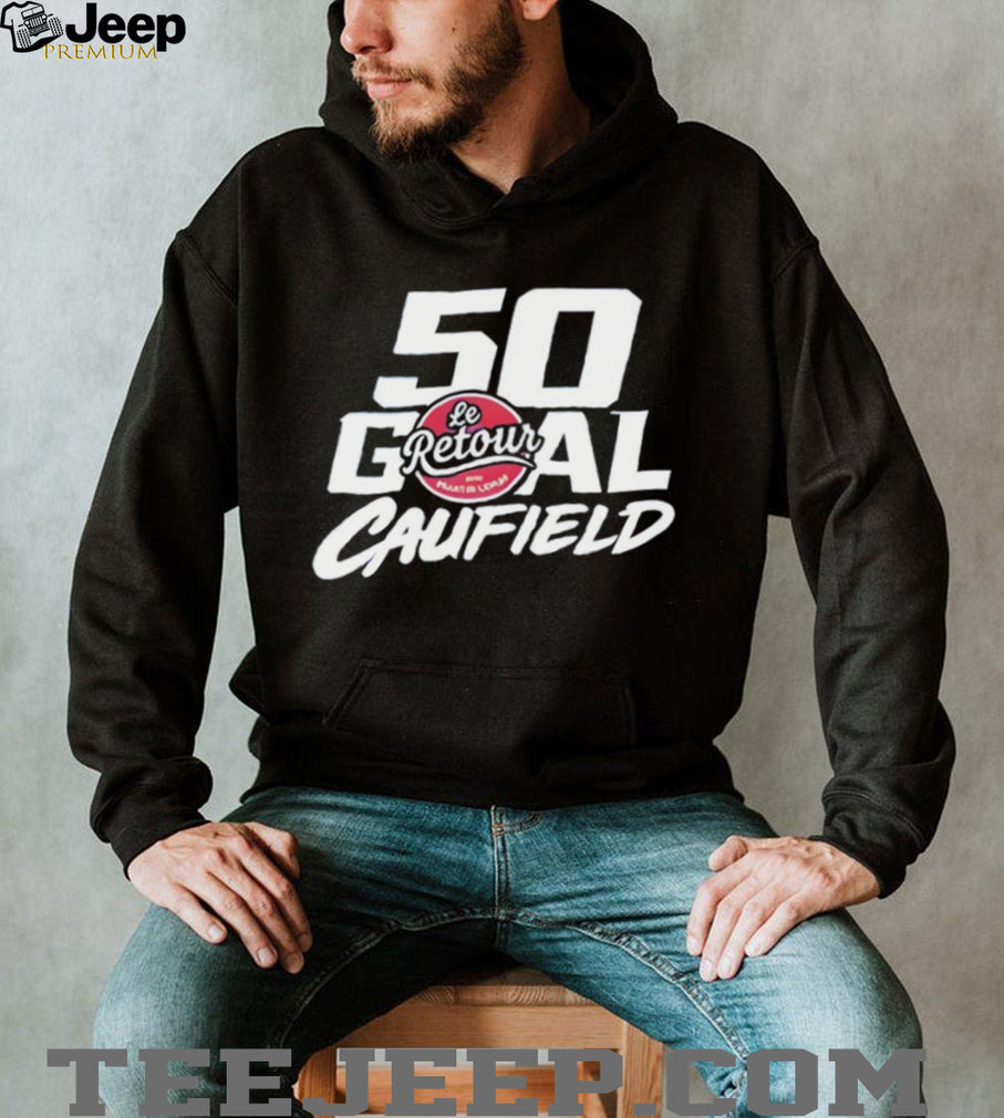 Cole Caufield 50 Goal Le Retour Montreal Hockey Fan T Shirt