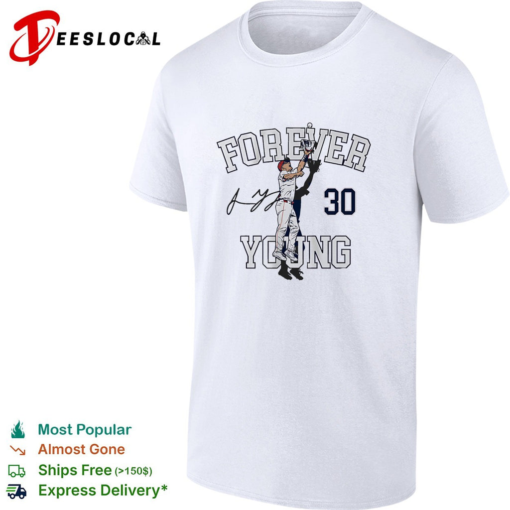 Cole Young Washington Nationals baseball Forever Young signature shirt