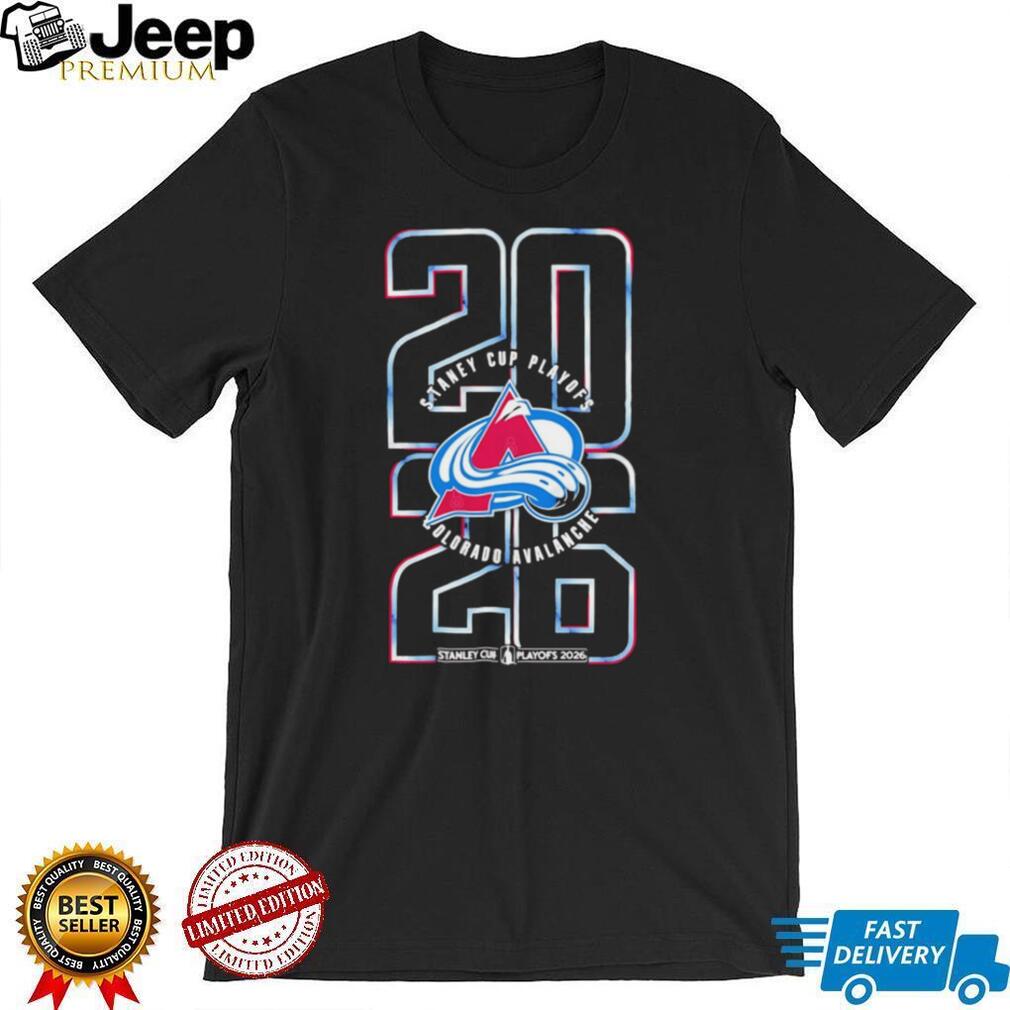 Colorado Avalanche 2026 Stanley Cup Playoffs Hockey T Shirt