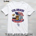 Colorado Rockies 250th Anniversary 1776 2026 Patriotic Baseball Jersey T Shirt