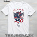 Colorado Rockies Celebrating America’s 250th Baseball Jersey T Shirt Custom Name