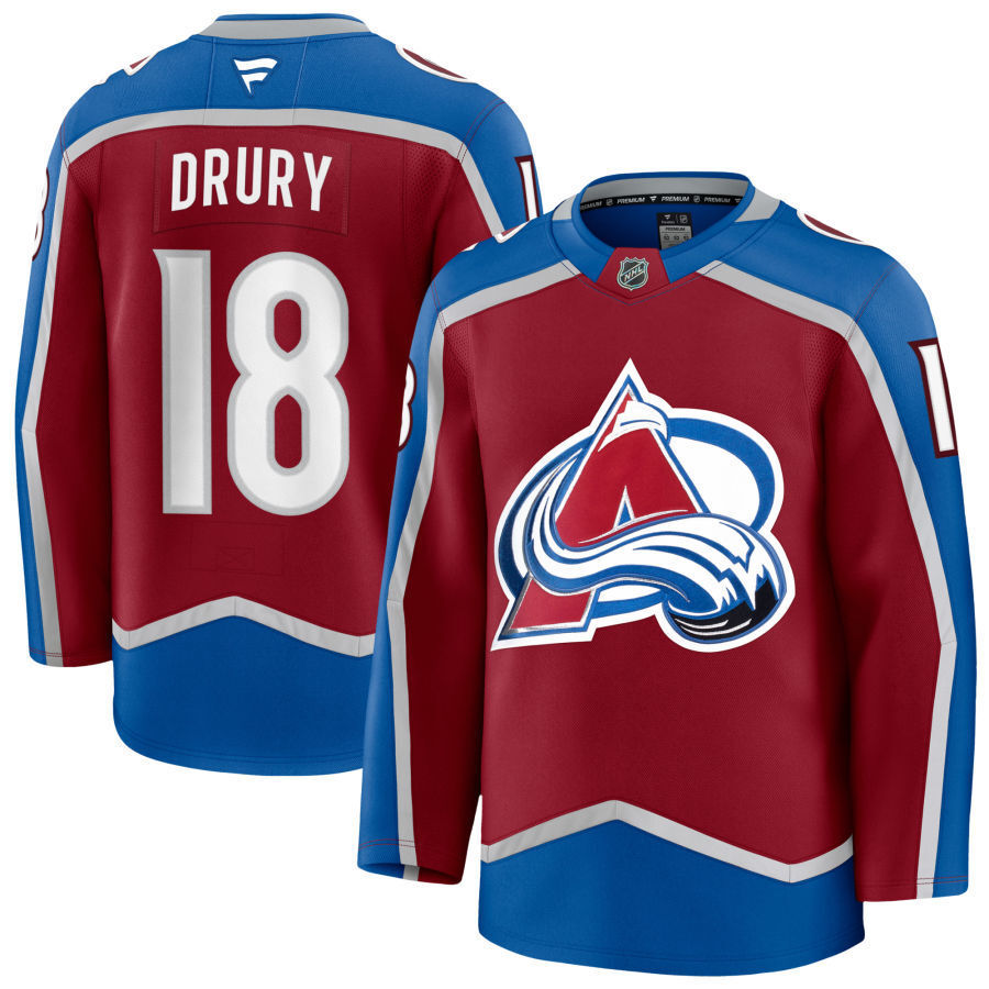 Colorado Avalanche #18 Jack Drury Style 3