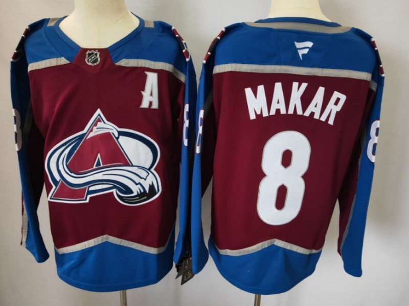 Colorado Avalanche #8 Cale Makar Team Style 2