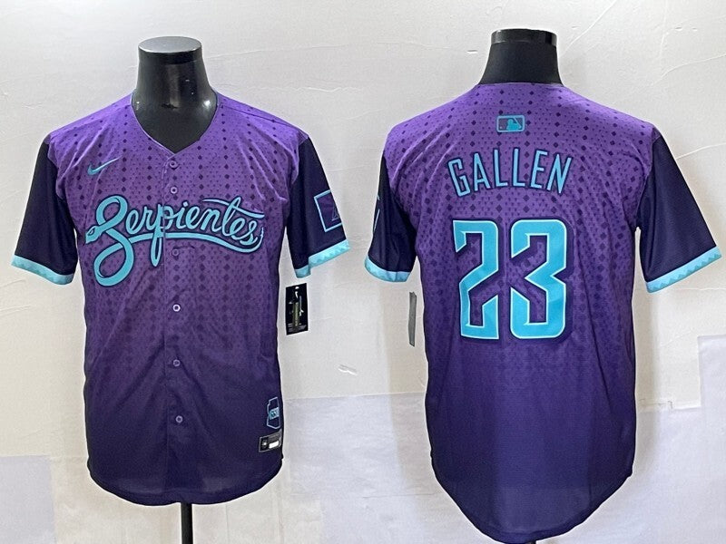 Colorado Rockies #23 Kris Bryant Nokia Collaboration Style 4