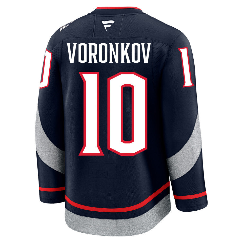Columbus Blue Jackets #10 Dmitri Voronkov 2025 Stadium Series Style 2