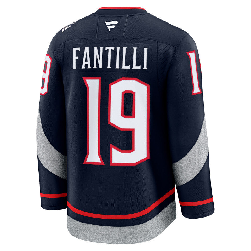 Columbus Blue Jackets #19 Adam Fantilli 2025 Stadium Series Style 1