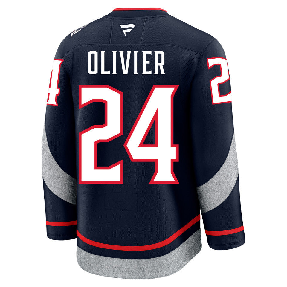 Columbus Blue Jackets #24 Mathieu Olivier 2025 Stadium Series Style 2