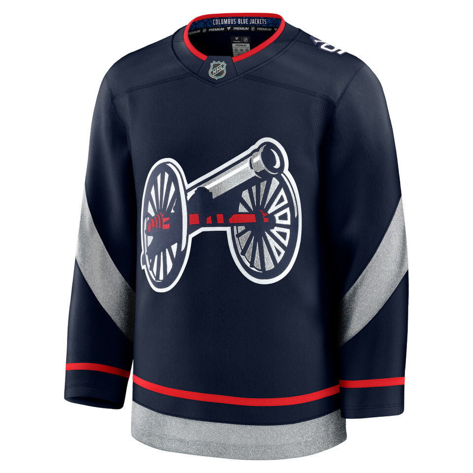 Columbus Blue Jackets #7 Sean Kuraly 2025 Stadium Series Style 1
