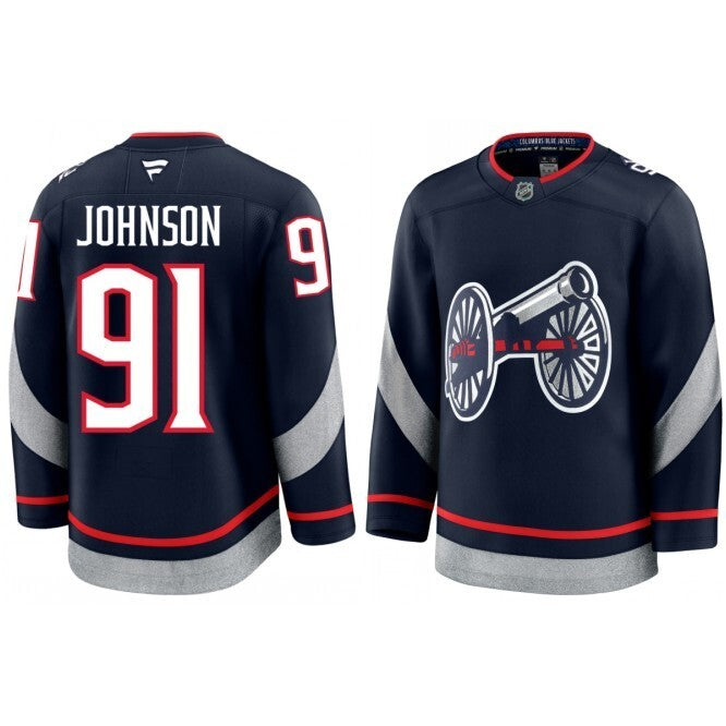 Columbus Blue Jackets #91 Kent Johnson 2025 Stadium Series (5)_conew1