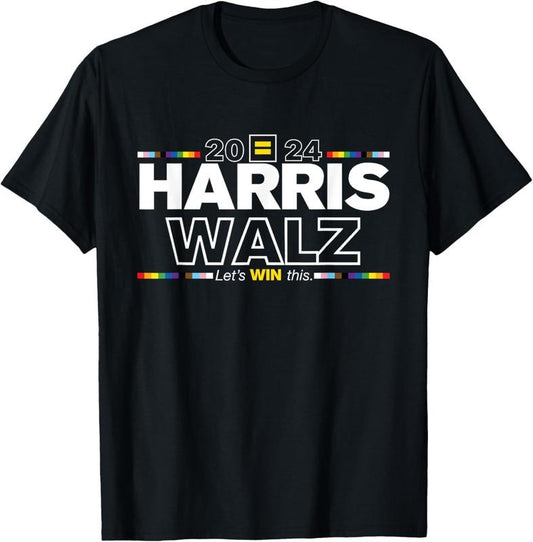 Comfort Colors 2024 Harris Waiz Let's Win This Election President 2024 T-Shirt