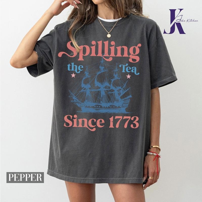 Comfort Colors 4th of July Shirt, Fourth of July T-Shirt, USA Shirt, Independence Day, American Patriotic Shirt, Memorial Day