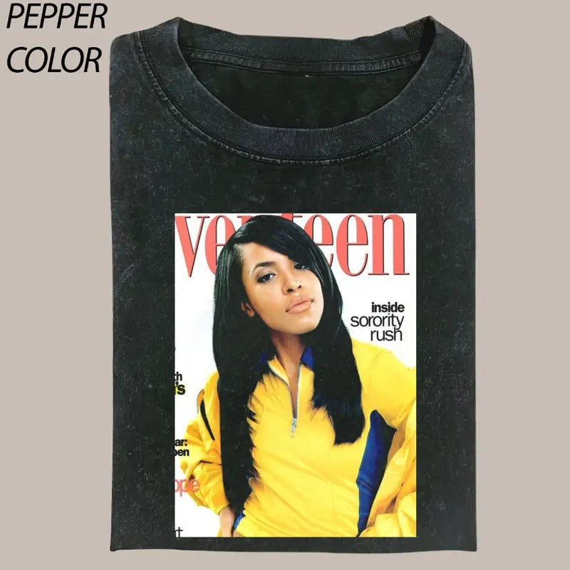 Comfort Colors 90s Female R&B Singers T-shirt, Cassette Tape Sweatshirt, Aaliyah Sweatshirt, Lauryn Hill Shirt, One In a Million Album Tee