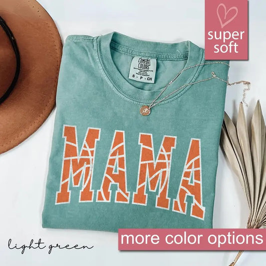 Comfort Colors Basketball Mama Shirt, Mothers Day Gift For Basketball Mom, Gift For Basketball Lover Mom Shirt