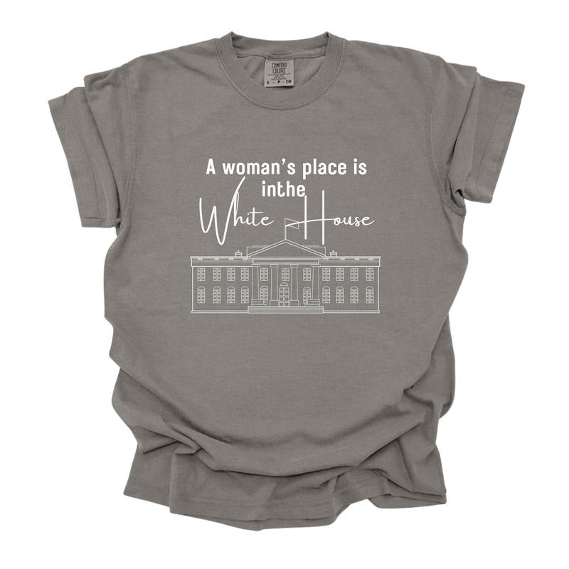Comfort Colors Childless Dog Lady Kamala Shirt, Kamala Harris President 2024 Shirt, Feminist T-Shirt, Vote 2024