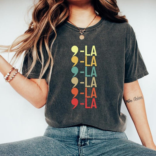 Comfort Colors Comma La Kamunism Shirt, Kamala Harris Tee, Presidental Election 2024 Tee, Female President, Kamala Rally Shirt, Support Kamala, Voting Tee