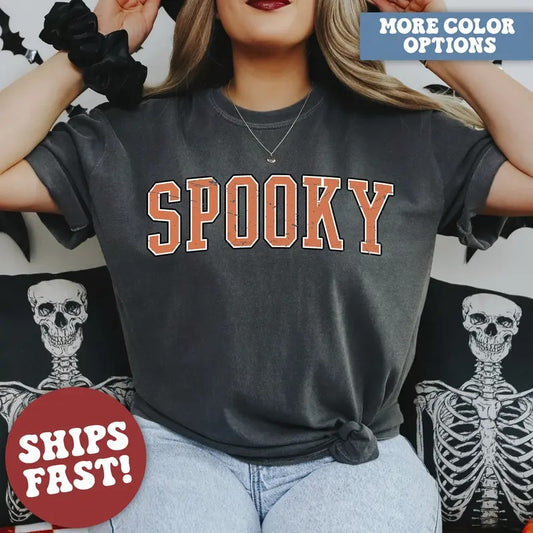 Comfort Colors Halloween Shirt, Halloween Costume Shirt, Spooky Season T-Shirt