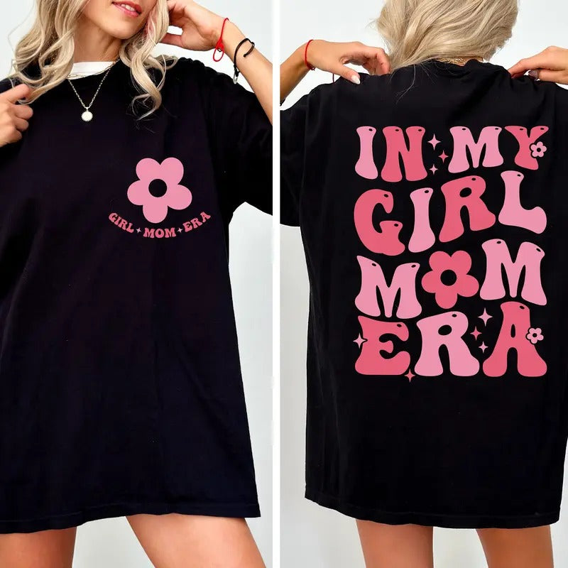 Comfort Colors In My Girl Mom Era Shirt Mama Valentine Shirt Mothers Day Shirt Gift For Mom Floral Mama Shirt Mamas Valentine Shirt TK43GN
