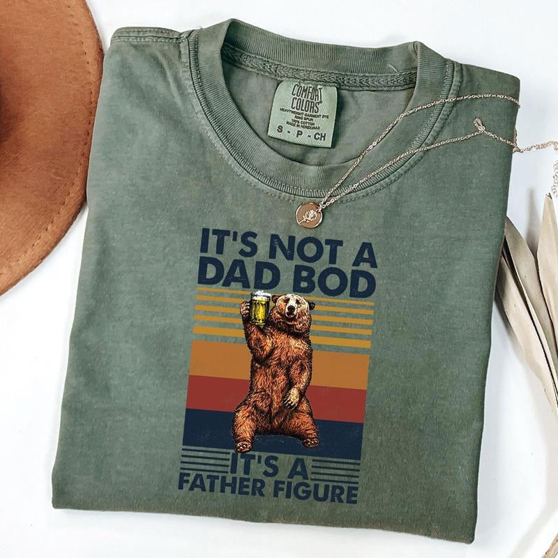 Comfort Colors It's Not A Dad Bod It's A Father Figure Shirt, Father's Day Shirt, Father's Day Gift, Funny Father's Day Shirt