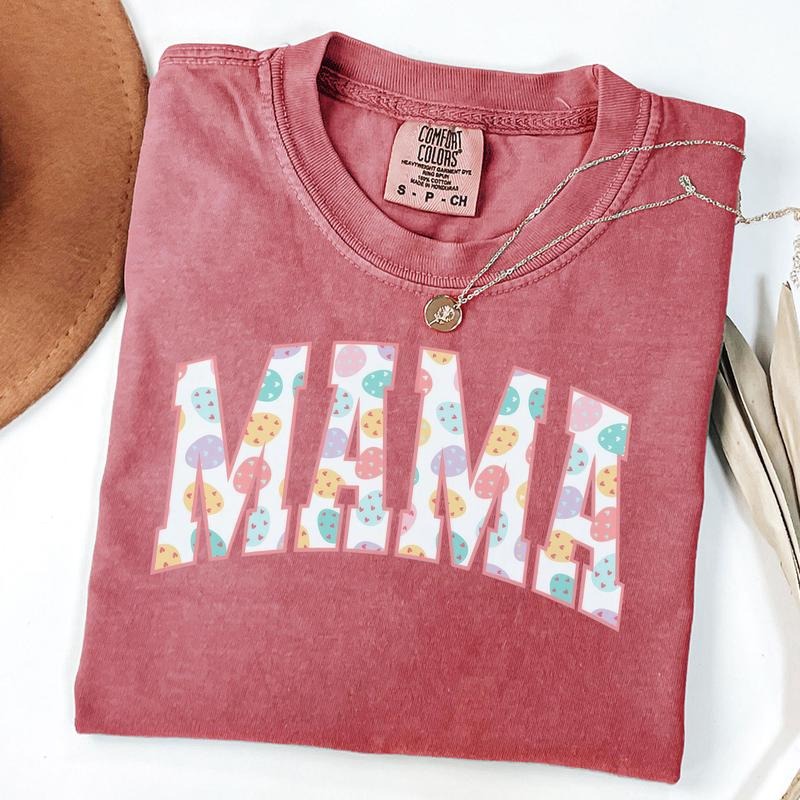 Comfort Colors Mama Easter Shirt, Easter Mama Shirt, Easter Bunny T-shirt, Cute Mama Tee, Mom Giftstyle{n002}2