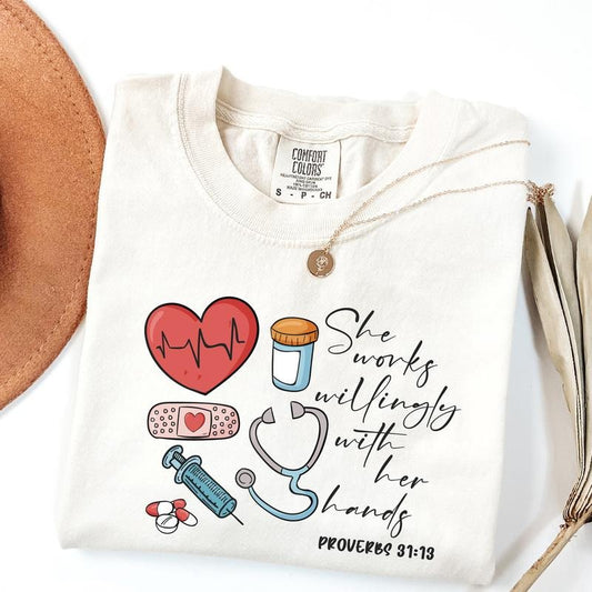 Comfort Colors Nurse Life T-Shirt, Nurse Appreciation Gift, RN Nurse Shirt, Registered Nurse Shirt, Nursing School T-Shirt, New Nurse Gift