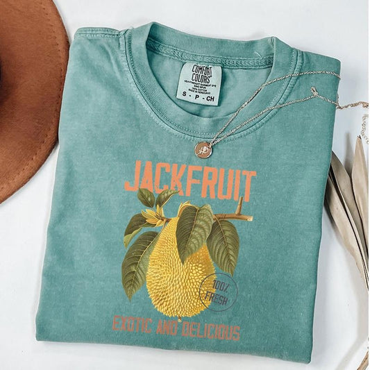 Comfort Colors Retro Jackfruit Commercial Graphic Shirt, Vintage Jackfruit T-Shirt, Unisex Cotton Tee, y2k Style T Shirt, Cool Gift For Him & Her