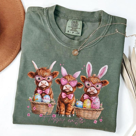 Comfort Colors Teacher Easter Shirt, Coquette Teacher Shirt, Easter Pencil Bow T-Shirt