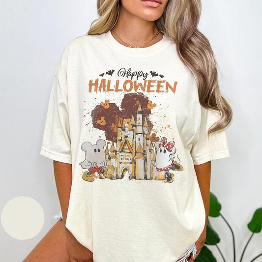 Comfort Colors Vintage Halloween Shirt, Mic.keyHalloween Shirt, Spooky Shirt, Trick Or Treat, Halloween Masquerade Tee