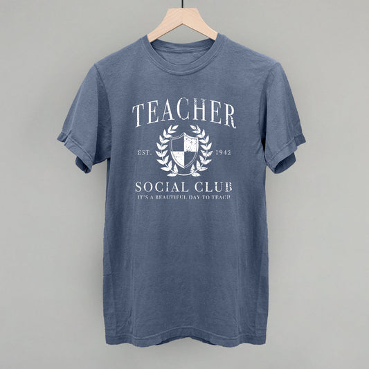 Teacher Social Club T-Shirts, Hoodie, Sweatshirt | WearSparks.com (Image 1)