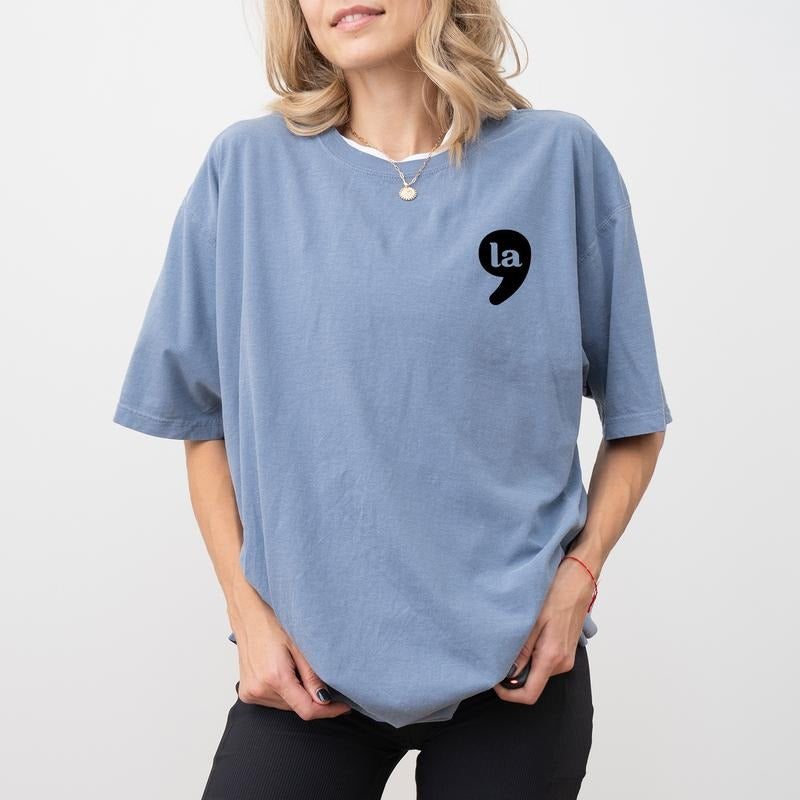 Comma La Comfort Colors Shirt, Comma La For The People Graphic Tee, Women Power Unhinged Shirt, Feminist Shirt, Women's Right T-shirt, Support Women Tee, Comfy Graphic Tee, Womenswear, Cotton Fabric Relaxed Fit Style