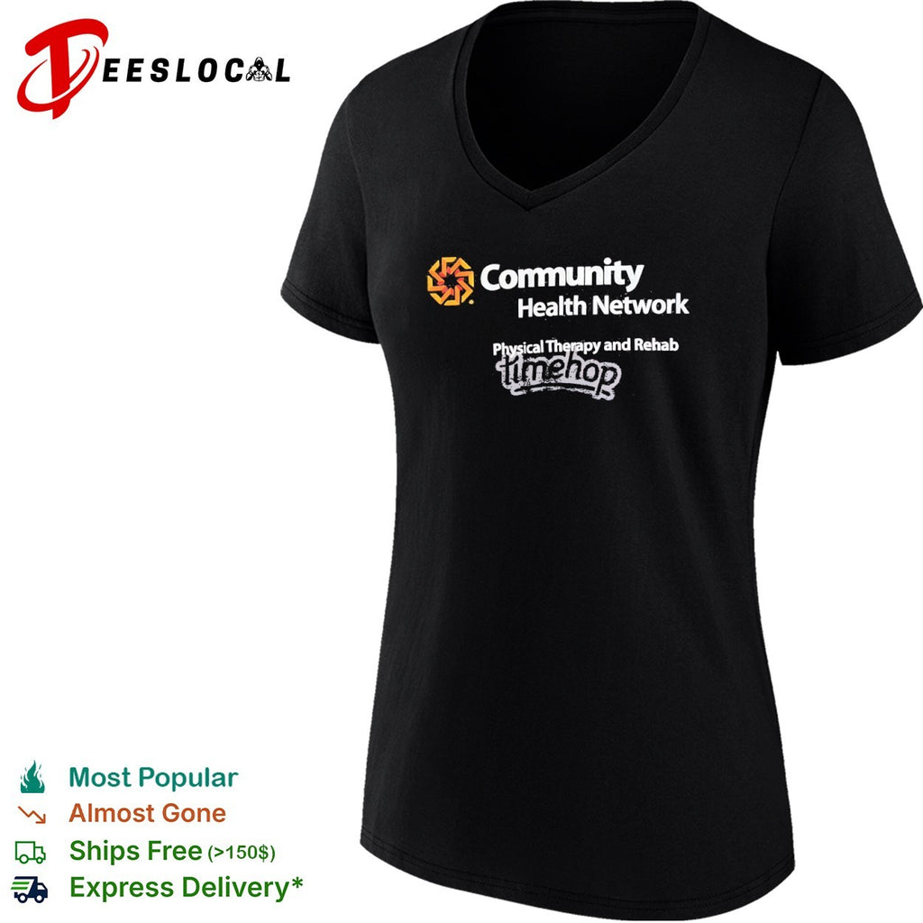 Community Health Network physical therapy and rehab timehop logo shirt