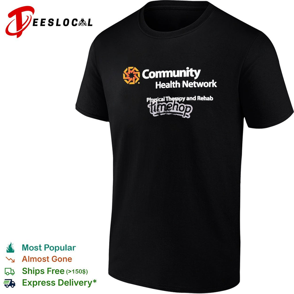 Community Health Network physical therapy and rehab timehop logo shirt