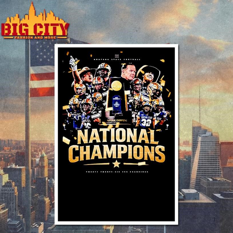 Congrats Montana State National Champions 2025 Shirt