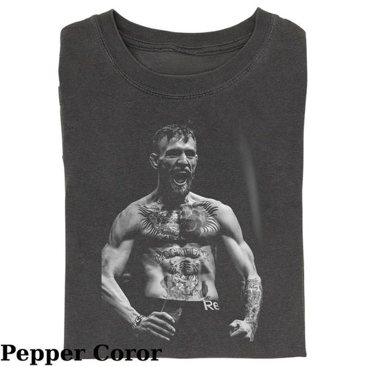 Conor McGregor Show Body Tshirt, Vintage 90s Graphic MMA Tee, American Professional Boxer Tee For Man and Woman Unisex T-shirt Menswear Top Underwear Human