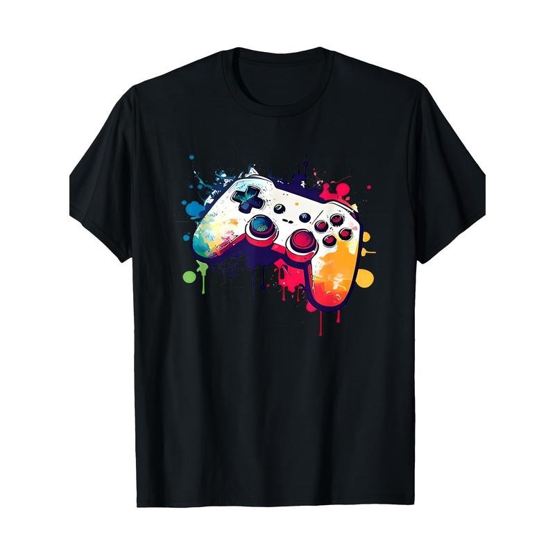 Control all things Video game controller Player 100% cotton T-shirt Made in USA