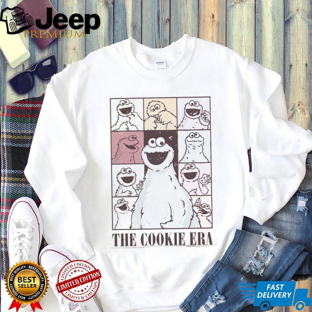 Cookie Monster The Cookie Era Pop Art Collage Graphic T Shirt